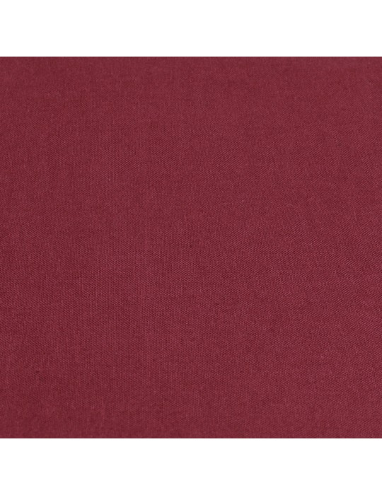 Coupon coton uni 50 x 50 cm  rouge