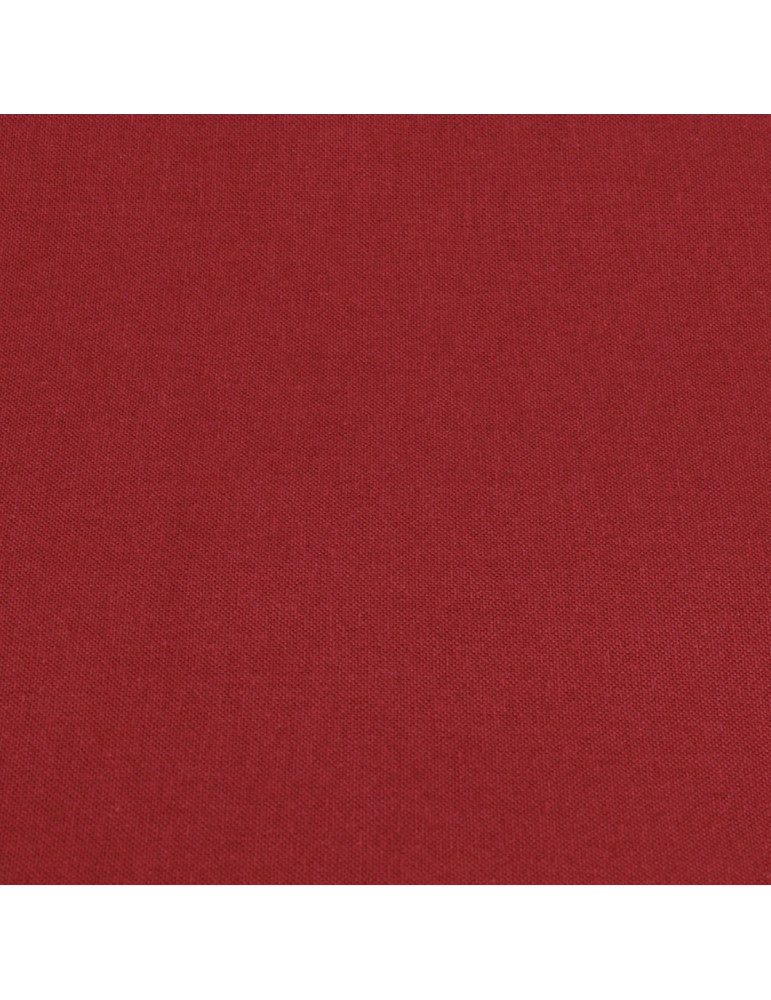 Coupon coton uni 50 x 50 cm rouge Coupon coton uni 50 x 50 cm rouge