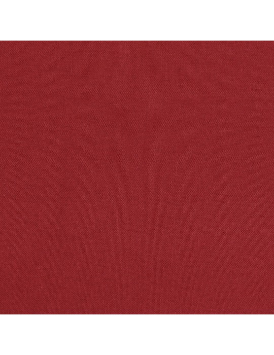 Coupon coton uni 50 x 50 cm rouge