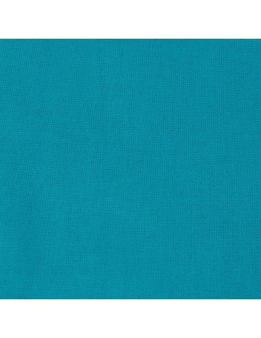 Coupon coton uni 50 x 50 cm bleu
