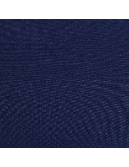 Coupon coton uni 50 x 50 cm bleu