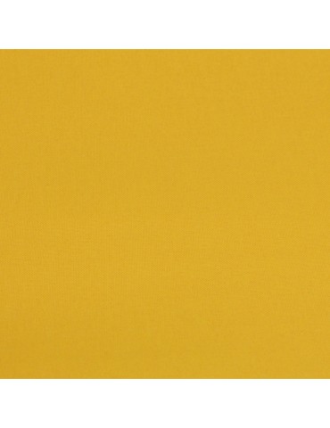 Coupon coton uni 50 x 50 cm jaune