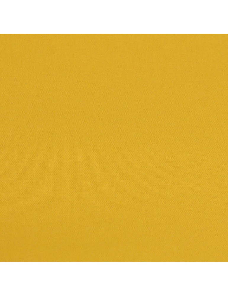 Coupon coton uni 50 x 50 cm jaune