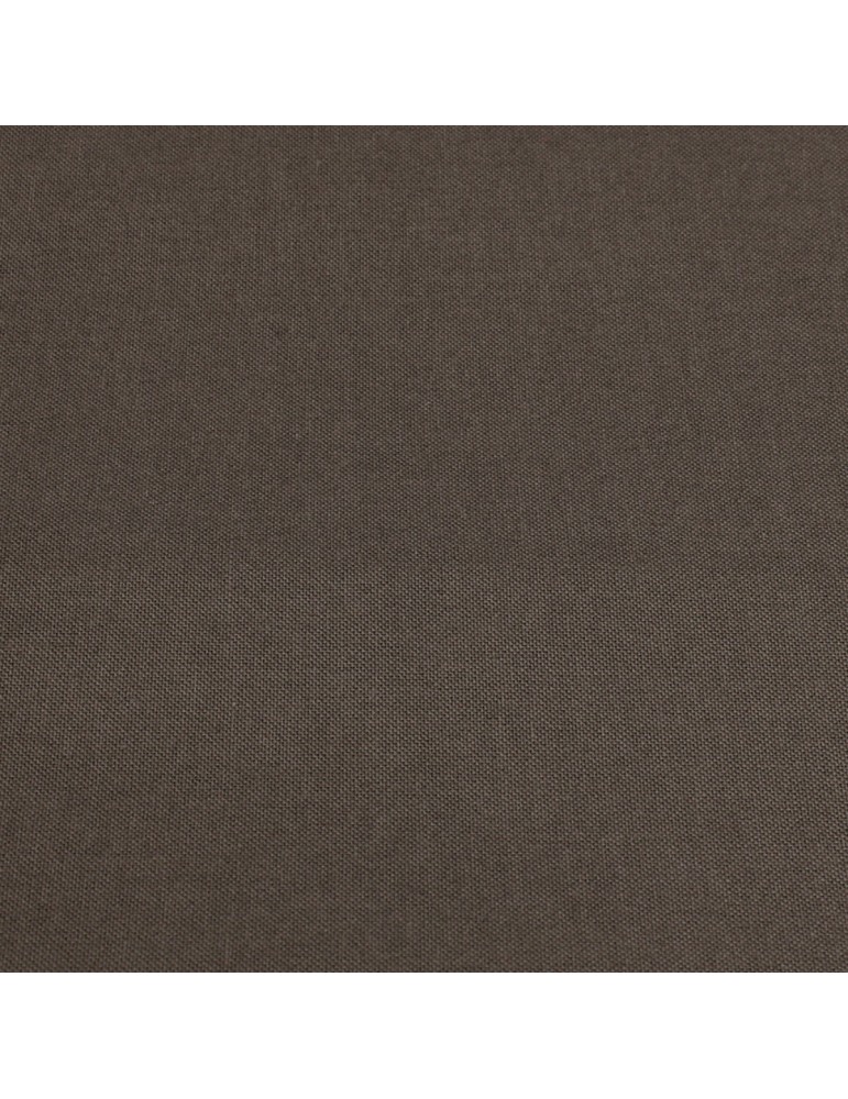 Coupon coton uni 50 x 50 cm taupe