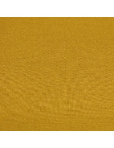 Coupon coton uni 50 x 50 cm jaune