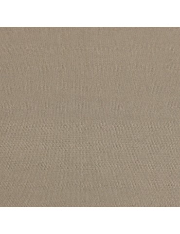 Coupon coton uni 150 x 50 cm marron
