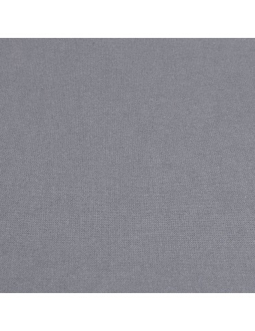 Coupon coton uni 150 x 50 cm gris