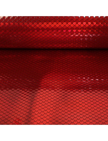 Coupon simili brillant 50 x 70 cm argenté