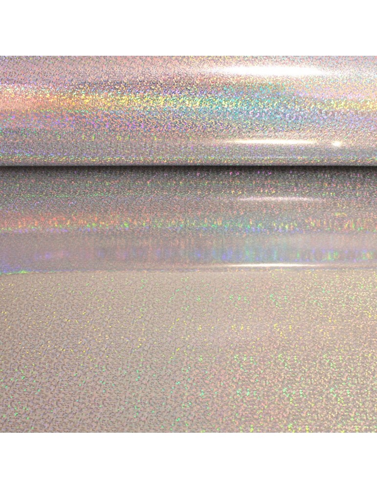 Coupon simili brillant 50 x 70 cm argenté Coupon simili brillant 50 x 70 cm argenté