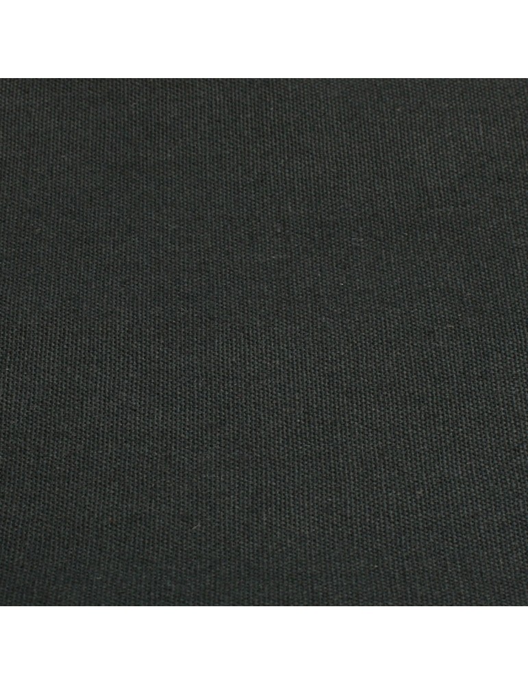Coupon demi natté noir 150 x 280 cm
