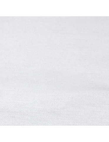 Coupon demi natté blanc 150 x 280 cm
