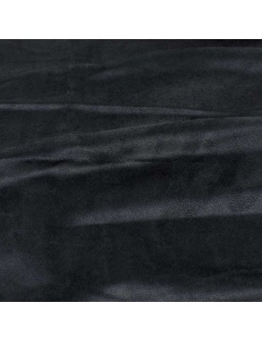 Coupon suédine antitaches 50 x 140 cm marine