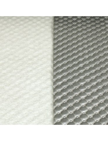 Tissu ameublement simili  argenté
