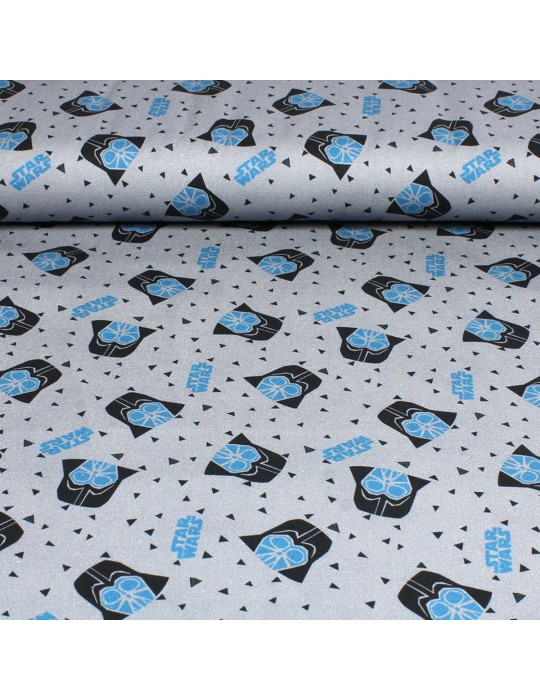 Tissu coton imprimé enfant DISNEY gris