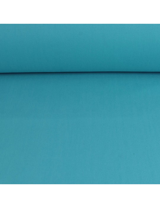 Tissu ameublement demi-natté grande largeur bleu