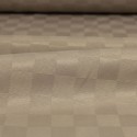Tissu jacquard carreaux 150 cm beige
