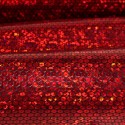 Tissu simili paillettes fêtes 140 cm rouge Tissu simili paillettes fêtes 140 cm rouge