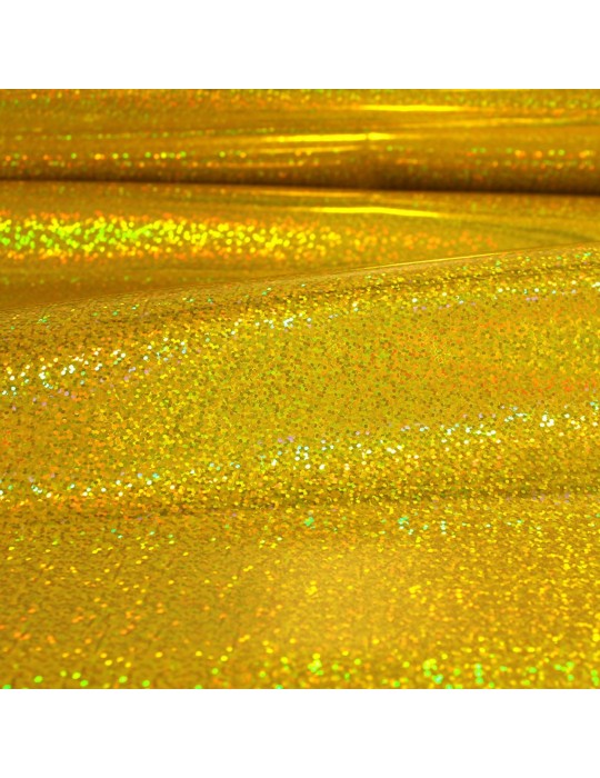 Tissu simili brillant 140 cm  doré