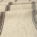 Voilage beige rayures plombé hauteur 300 cm Voilage beige rayures plombé hauteur 300 cm
