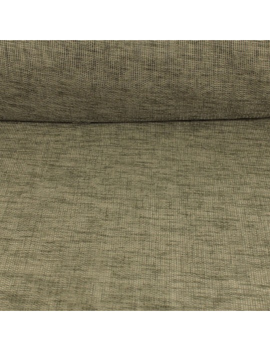 Tissu voilage étamine uni 100 % polyester 300 cm beige