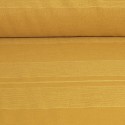 Tissu voilage rayures 100 % polyester 280 cm jaune