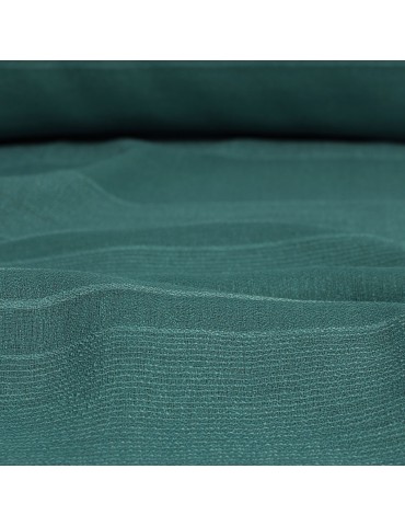 Tissu voilage rayures 100 % polyester 280 cm vert