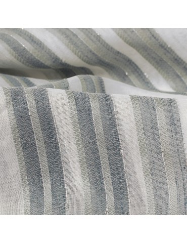 Voilage étamine plombé hauteur 300 cm gris