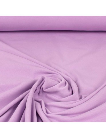 Tissu jersey uni violet