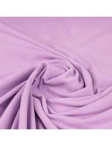 Tissu jersey uni violet