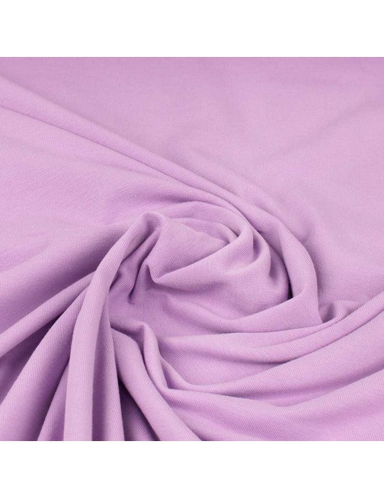Tissu jersey uni violet