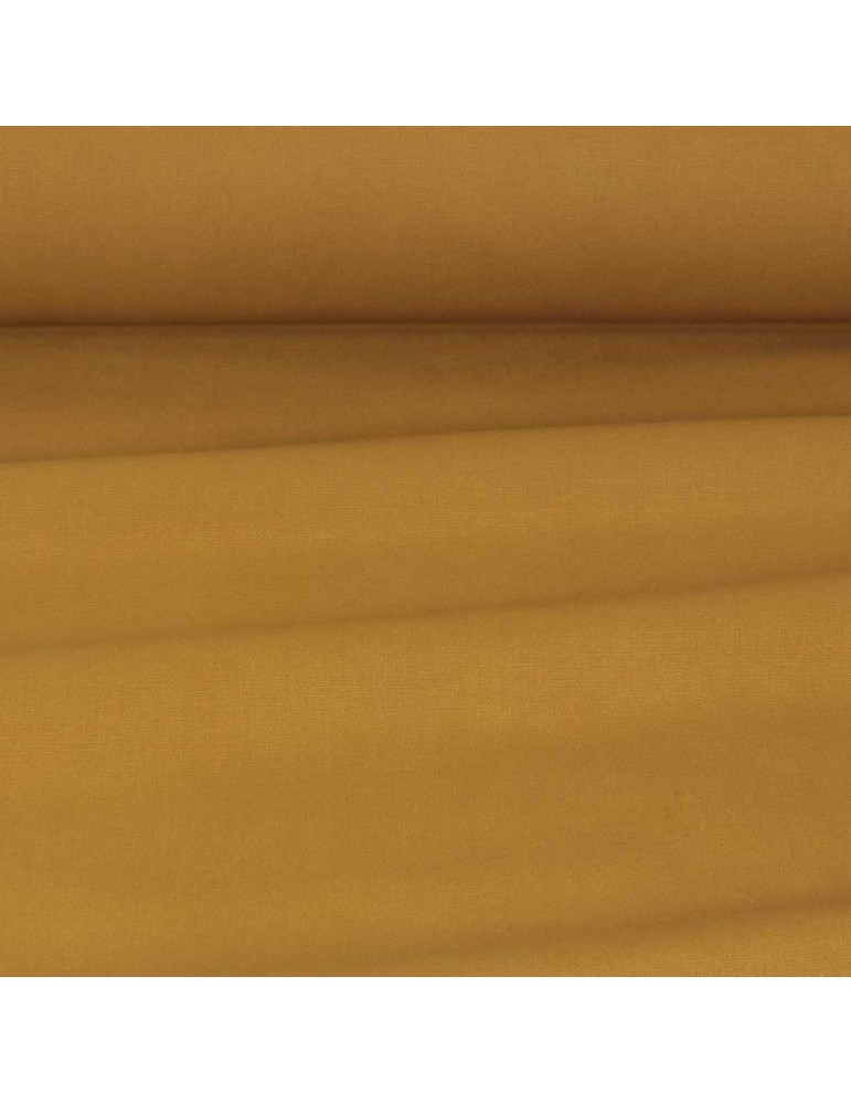 Tissu demi natté grande largeur curry Tissu demi natté grande largeur curry