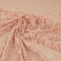Coupon dentelle rose 300 x 155 cm Coupon dentelle rose 300 x 155 cm