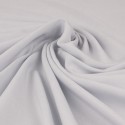 Tissu voile de viscose gris perle