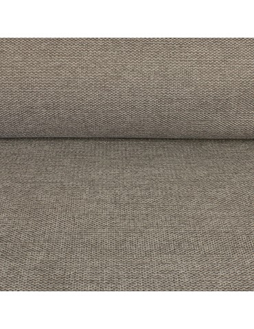 Tissu ameublement thermique polyester gris