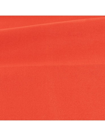 Coupon ameublement uni vermillon 50 x 130 cm