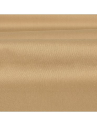 Toile habillement coton/polyester beige