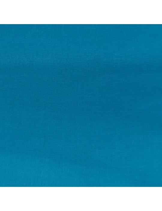 Coupon coton uni 150 x 50 cm bleu