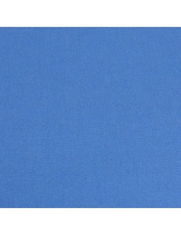 Coupon coton uni 150 x 50 cm bleu
