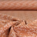 Tissu Jersey imprimé bio orange Tissu Jersey imprimé bio orange