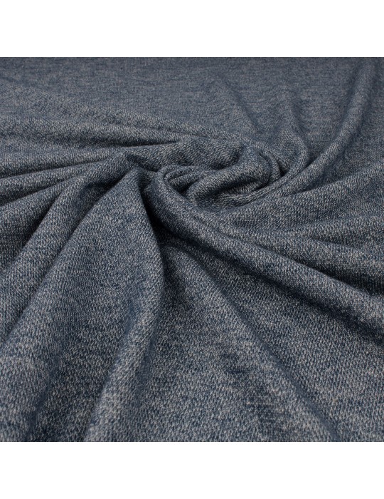 Tissu habillement polyester/coton bleu jean