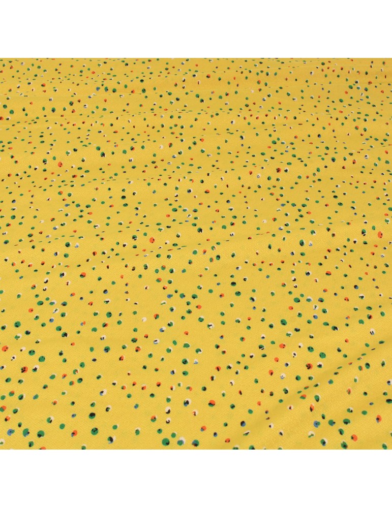 Coupon jersey imprimé jaune 300 x 145 cm Coupon jersey imprimé jaune 300 x 145 cm