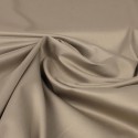 Tissu satin uni sable