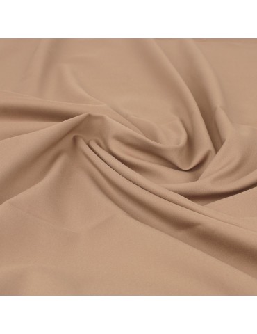 Coupon mousseline taupe 300 x 140 cm