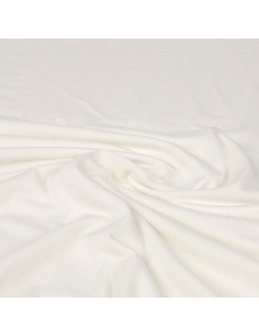 Coupon viscose blanc 150 x 150 cm