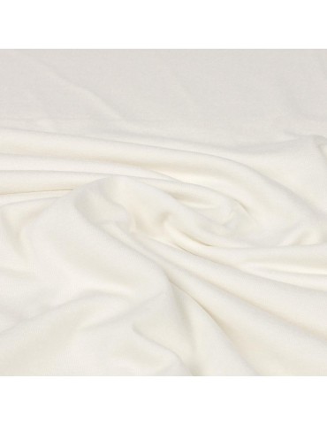 Coupon viscose blanc 150 x 150 cm