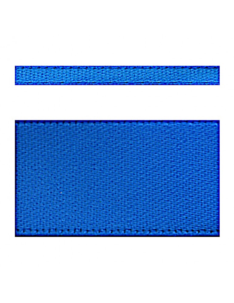 Ruban satin double face 3 mm bleu Ruban satin double face 3 mm bleu
