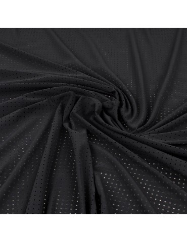 Tissu cycliste à trou noir