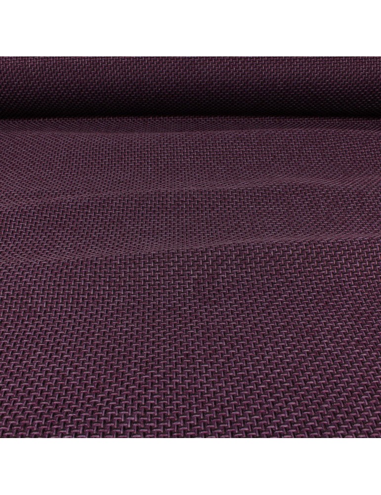 Tissu reps noir/violet Tissu reps noir/violet