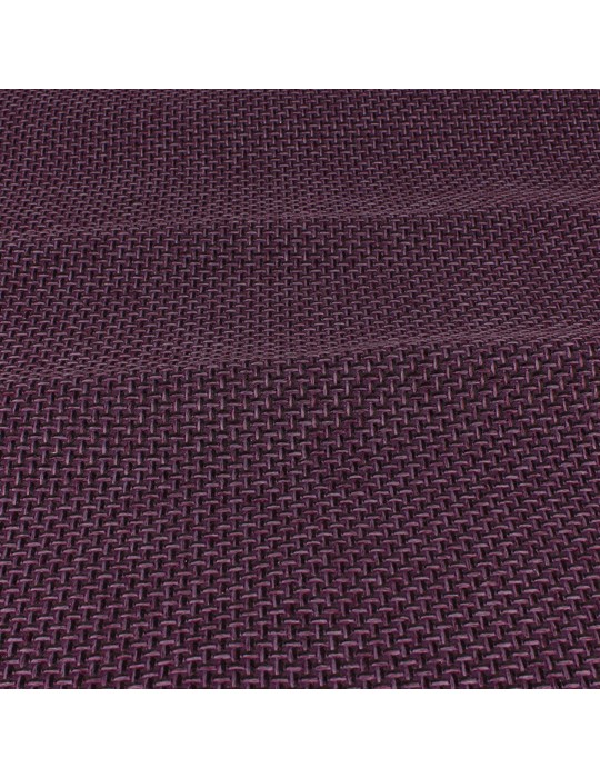 Tissu reps noir/violet