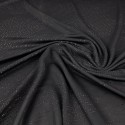 Tissu jersey paillette noir